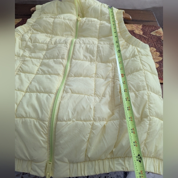 Free People Piper Packable Vest Yellow Size Medium - Picture 9 of 11